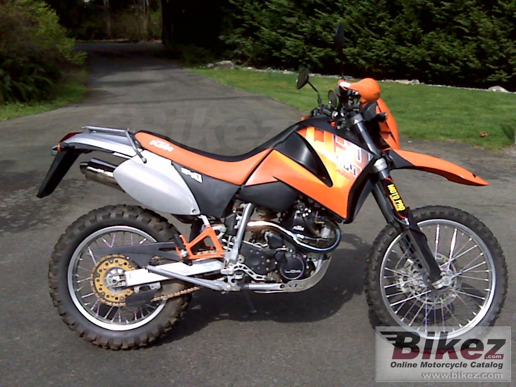 KTM LC4E 640 Enduro poster